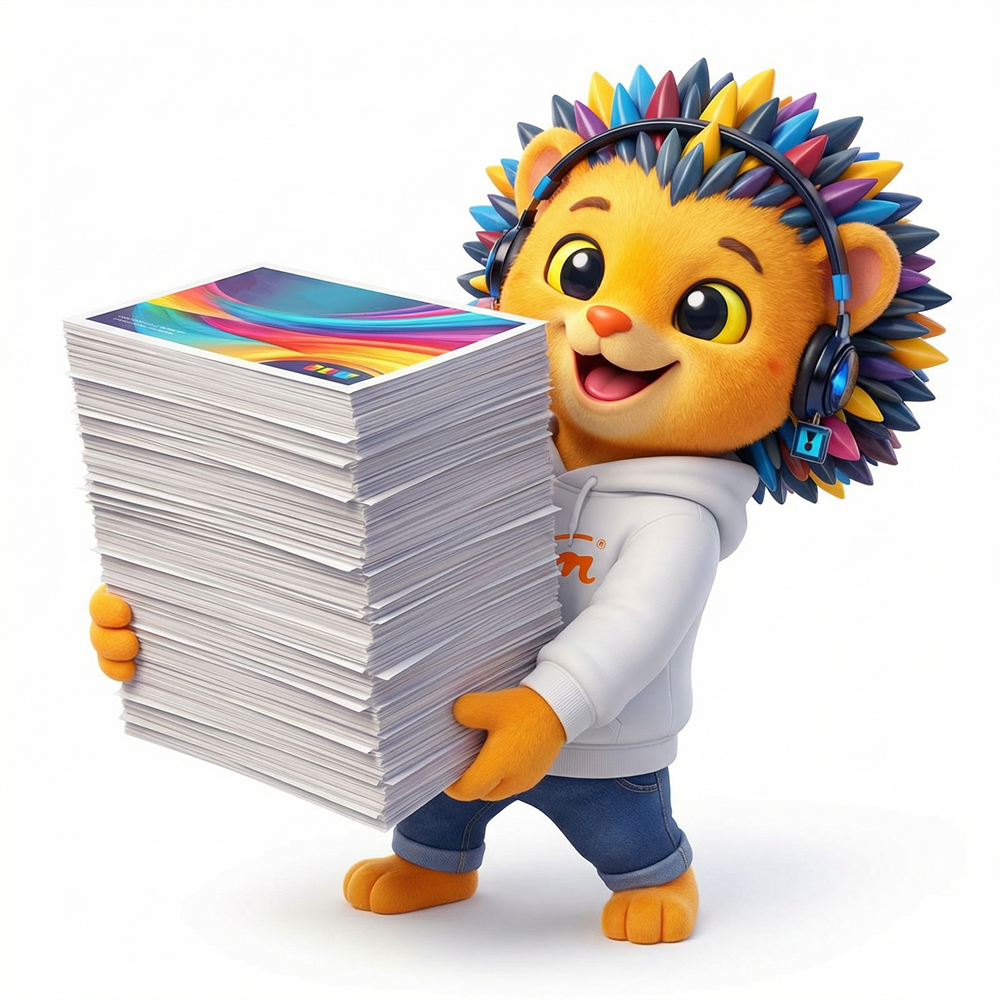 Фирменный маскот несёт большой тираж